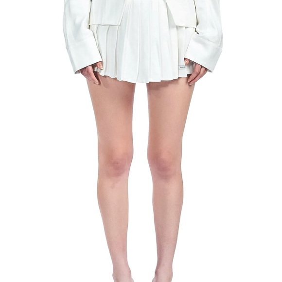 My Mum Made It NEW Blazer and Skort Set White Medium - Picture 6 of 9